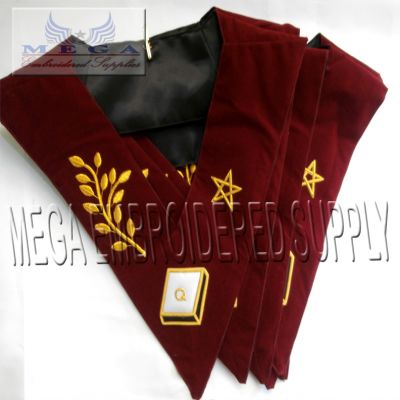 Masonic Scottish rite 14 degree regalia collar